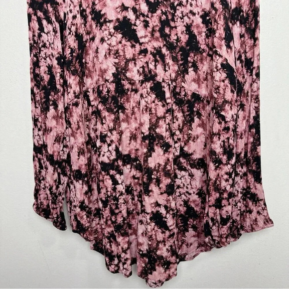 Torrid Womens Size 3X Tie Dye Babydoll Gauze  Keyhole Front Tunic - Picture 4 of 14